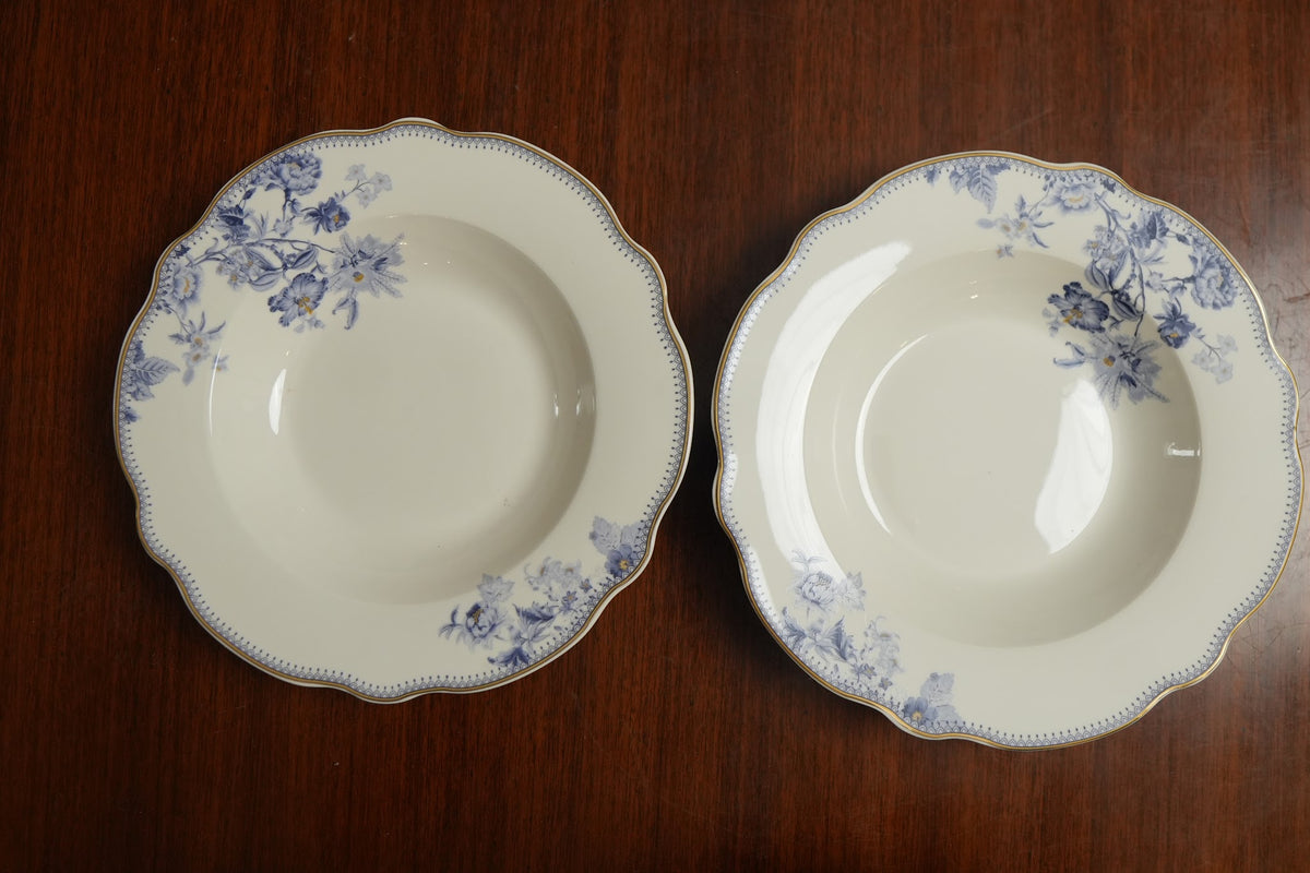 Blue Meadow Ceramic Salad Plate Set of 2