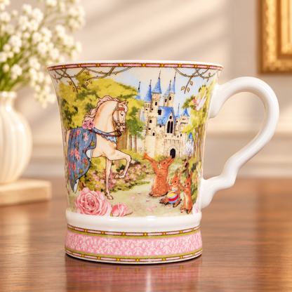 Enchanted Castle Ceramic Mug with Round Gift Box