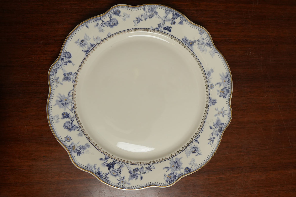 Blue Meadow Ceramic Dinner Plate Set of 2