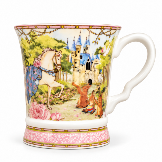 Enchanted Castle Ceramic Mug with Round Gift Box