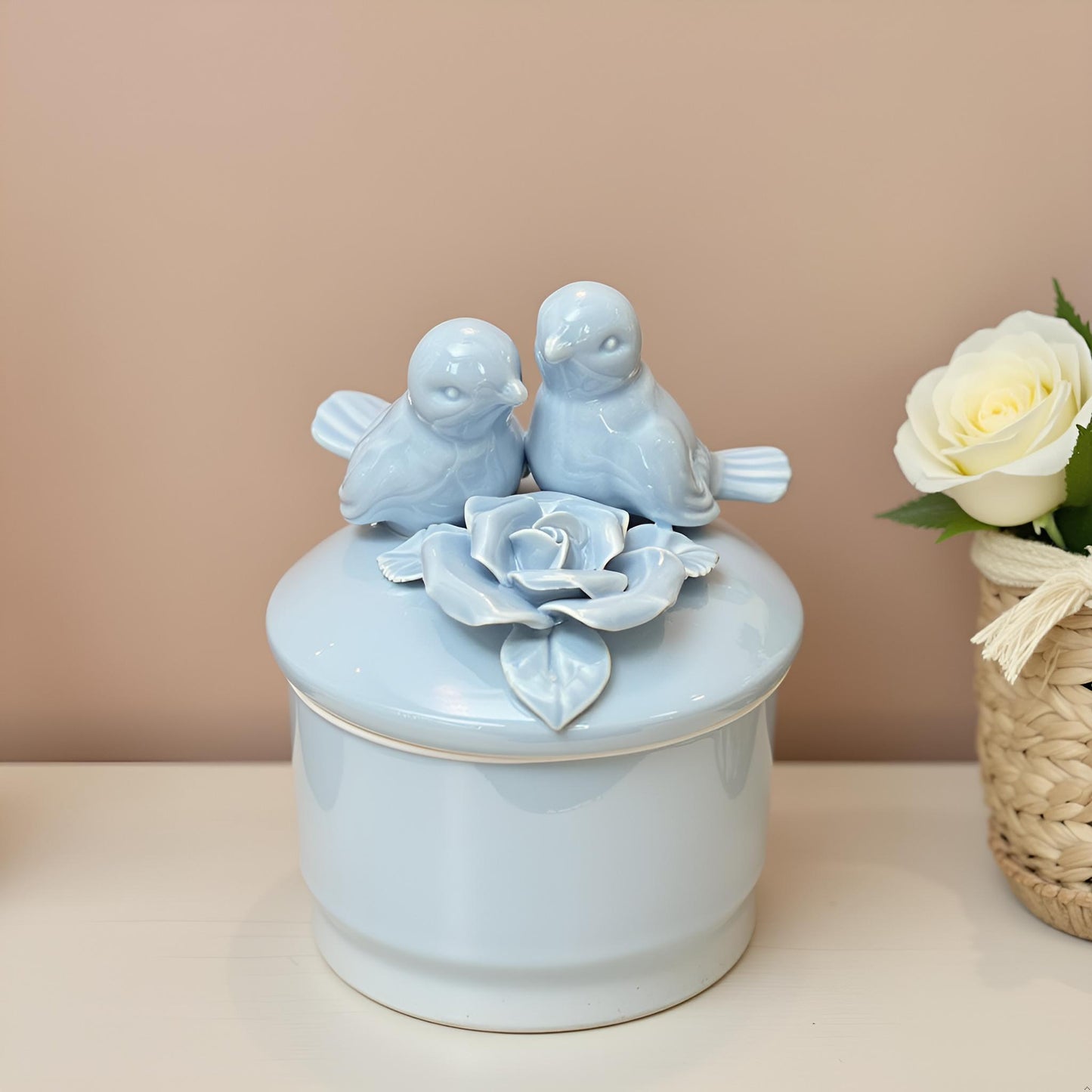 Light Blue Trinklet Box | Small