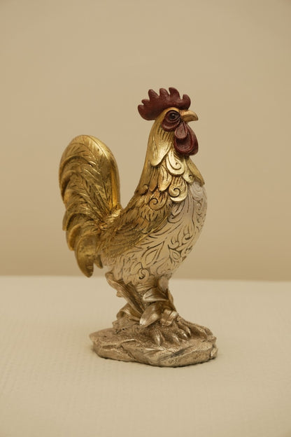 Golden Rooster Figurine