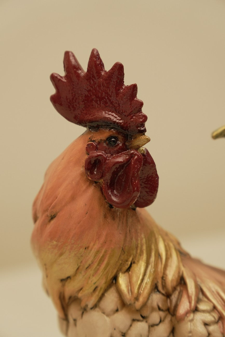 Rustic Rooster Figurine