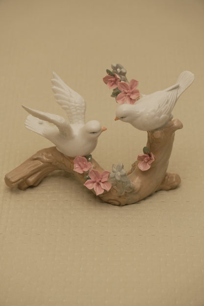 Cherry Blossom Birds Decor