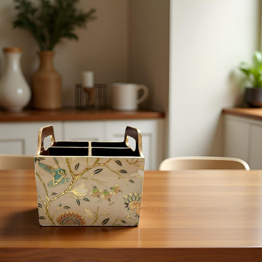 Golden Aviary Collection - Cutlery Holder 4 Slot
