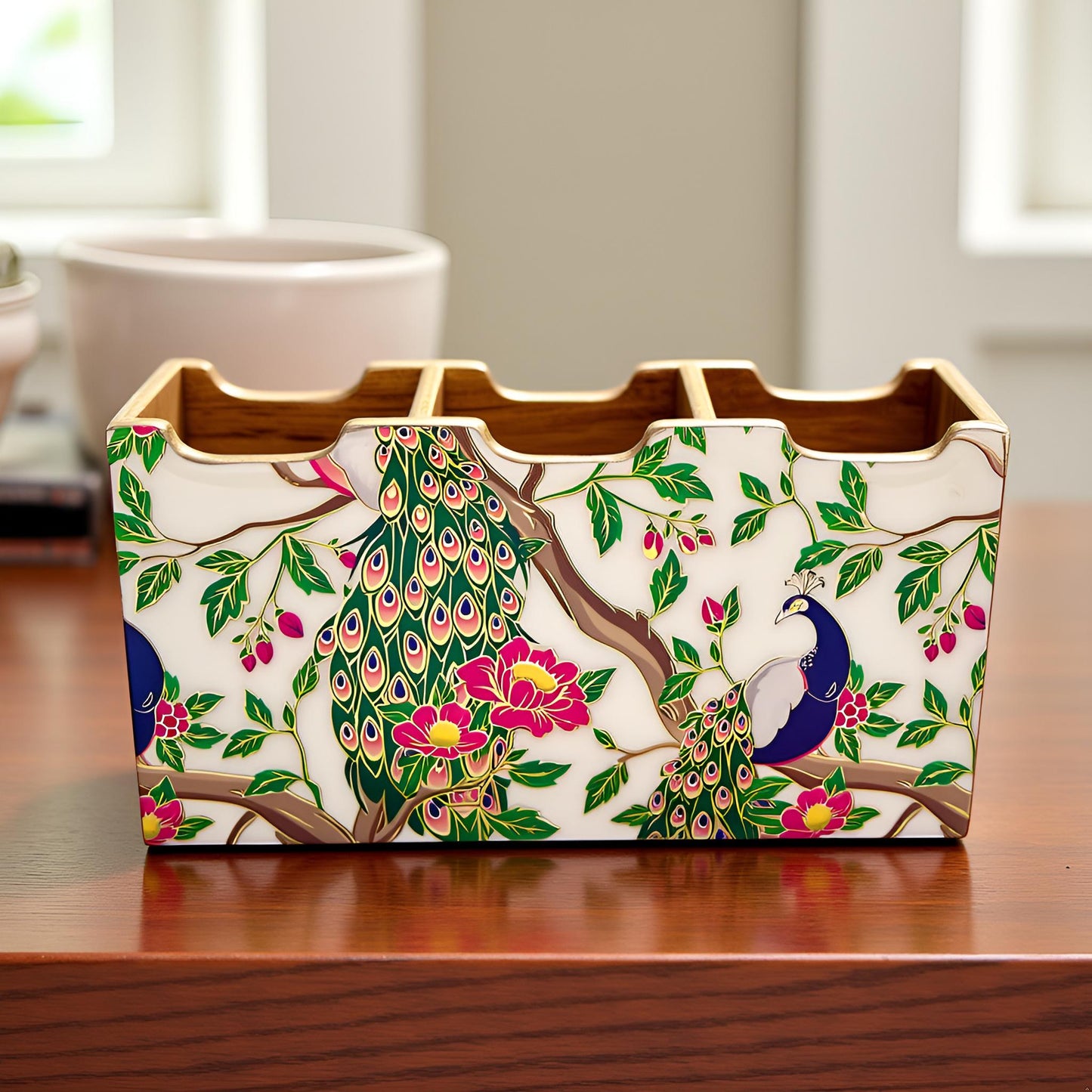 Floral Reverie Collection - Cutlery Holder 3 Slot