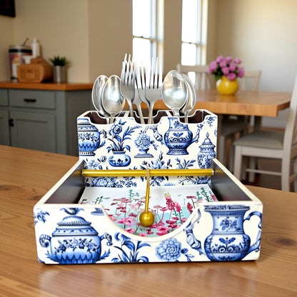 Bluora Collection - Paper Napkin & Cutlery Holder