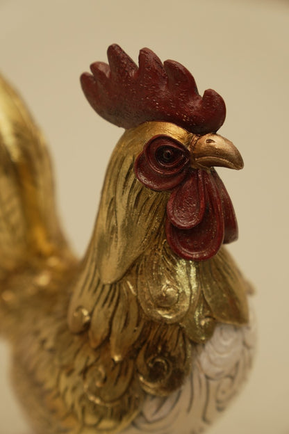Golden Rooster Figurine