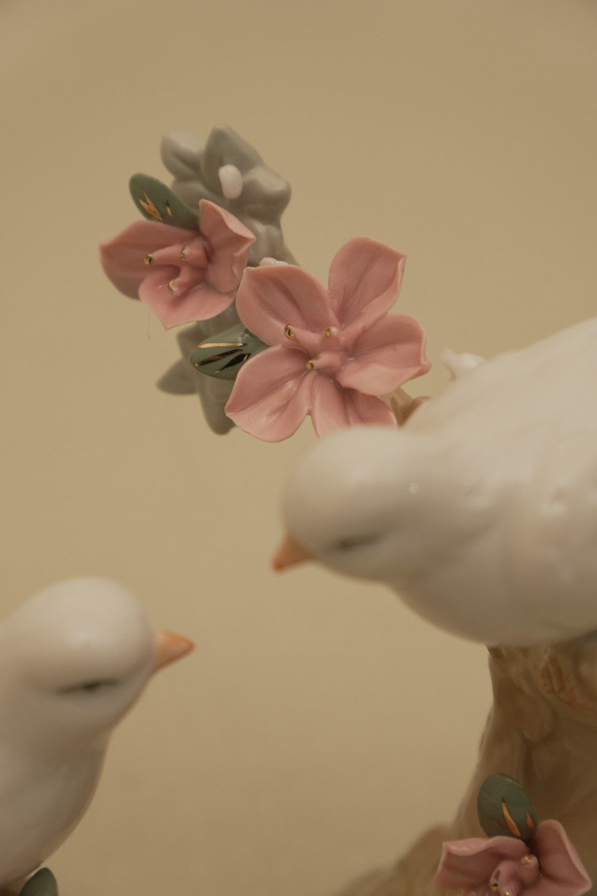 Cherry Blossom Birds Decor