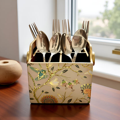 Golden Aviary Collection - Cutlery Holder 4 Slot