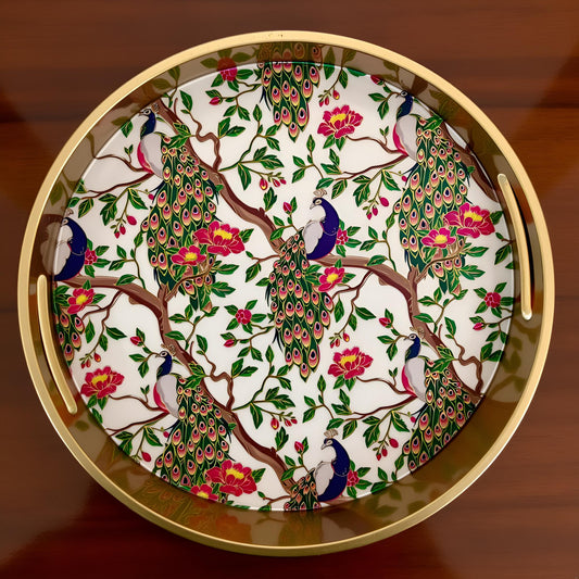 Floral Reverie Collection - Medium Round Tray