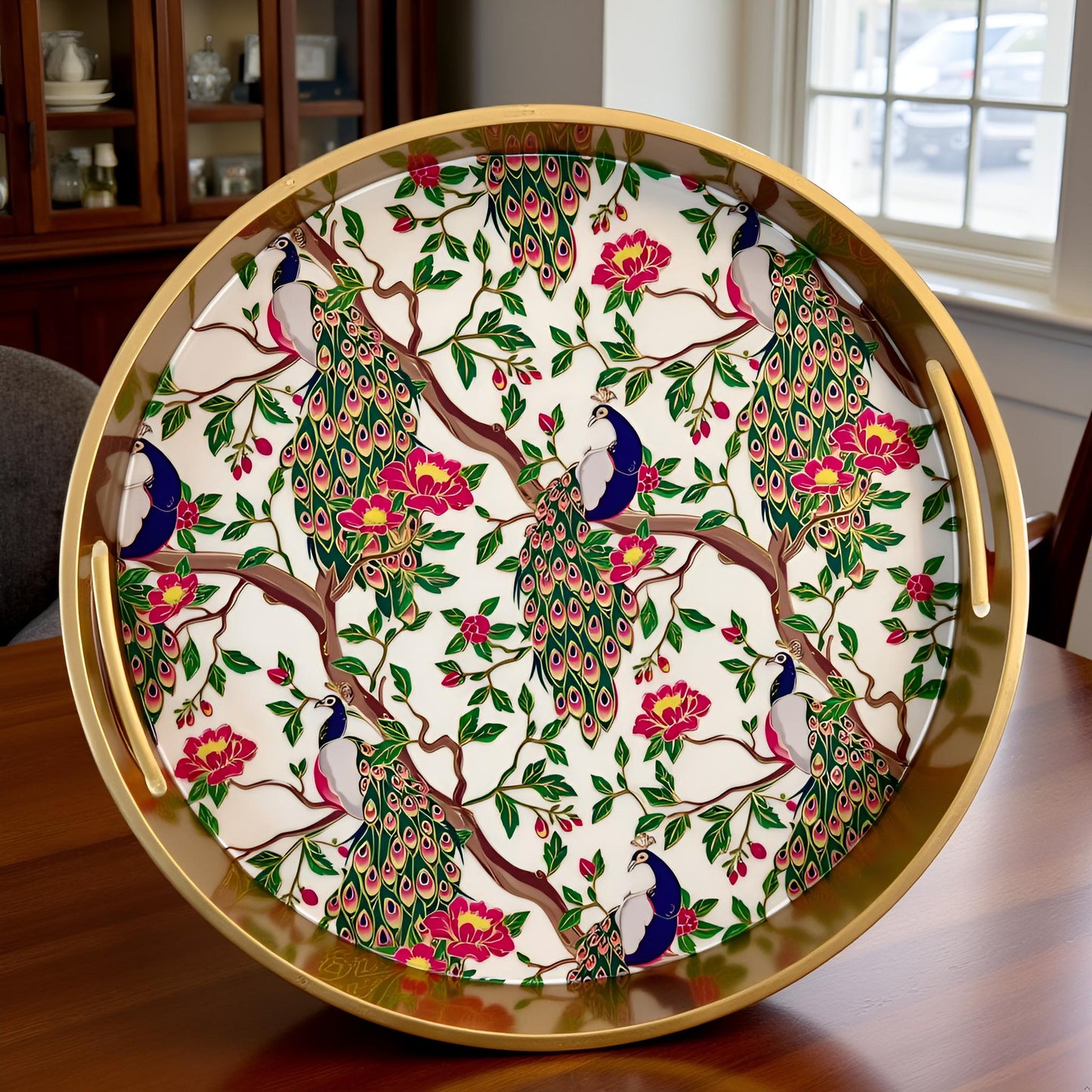 Floral Reverie Collection - Medium Round Tray