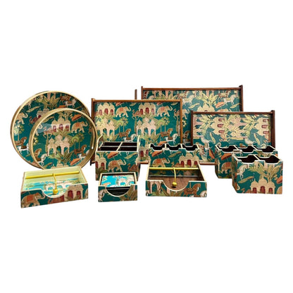 Elephant Royale Collection - Medium Round Tray