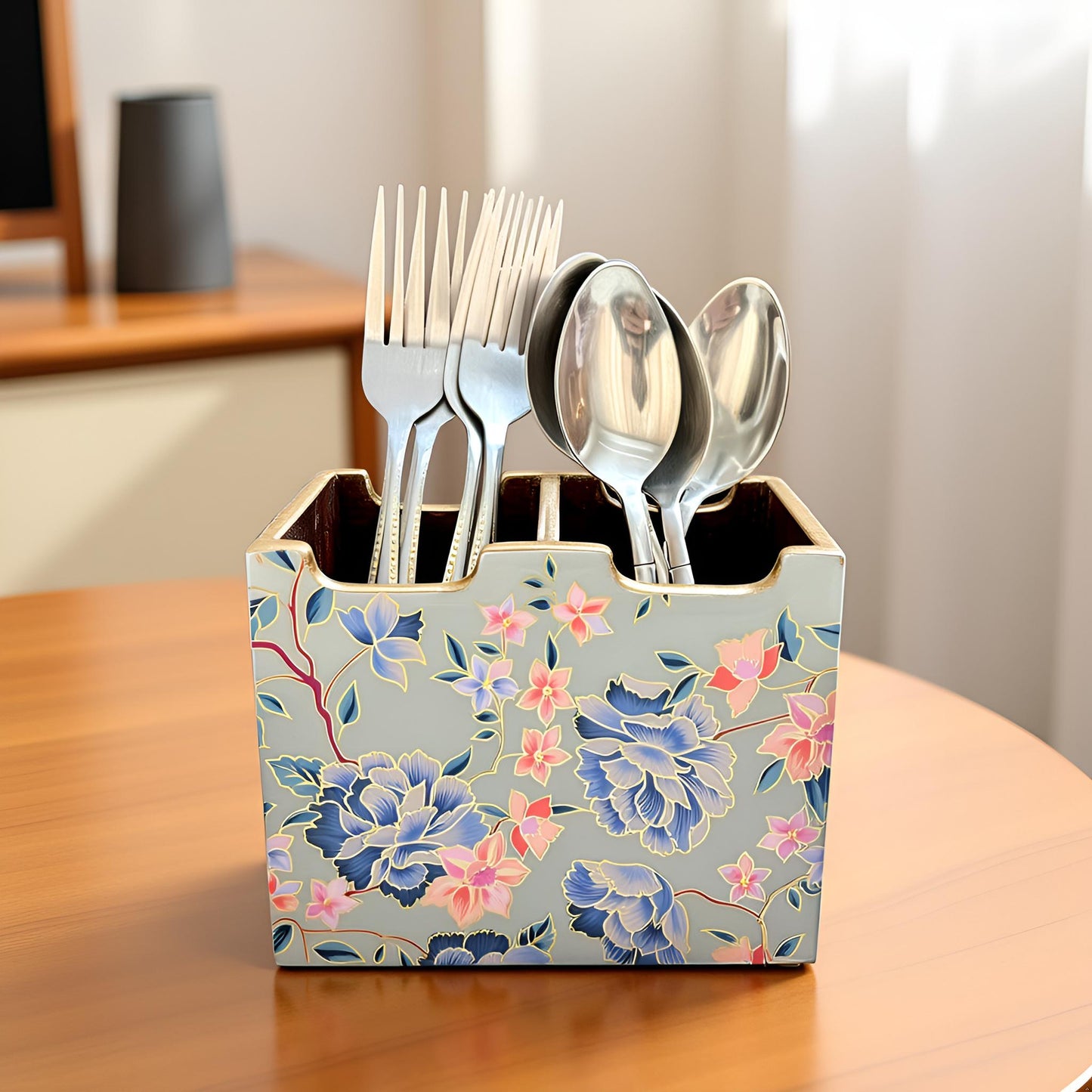 Vintage Petals Collection - Cutlery Holder 2 Slot