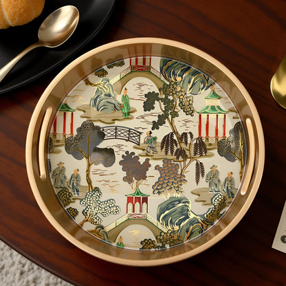 Imperial Pastures Series - Small Round Tray