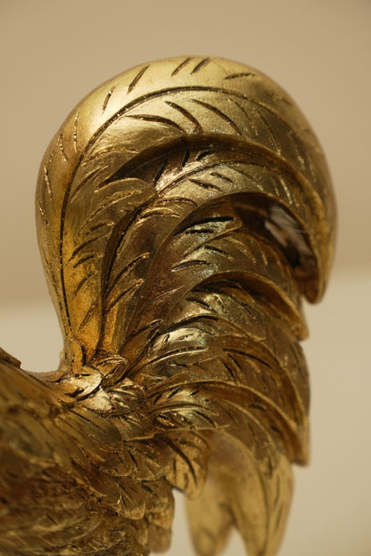 Golden Rooster Figurine