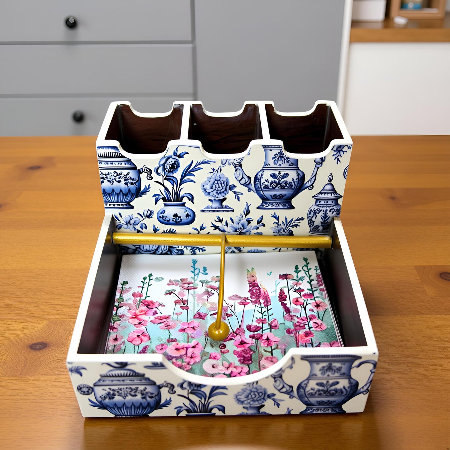 Bluora Collection - Paper Napkin & Cutlery Holder