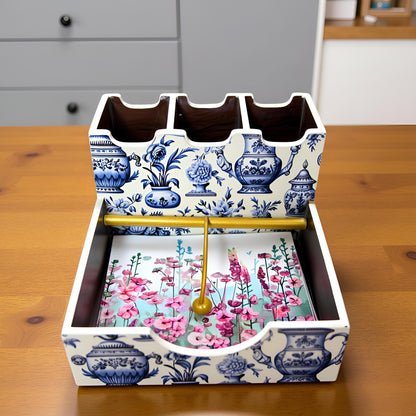 Bluora Collection - Paper Napkin & Cutlery Holder