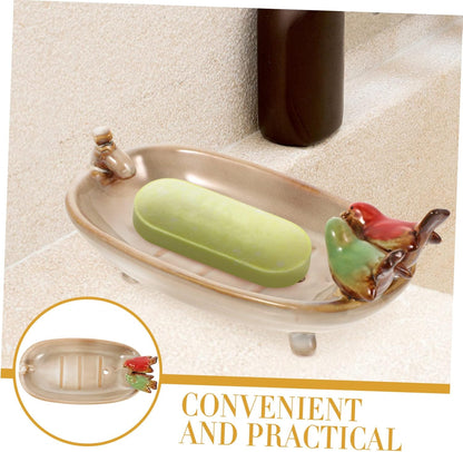 Rustic Bird Bathtub Soap Dish
