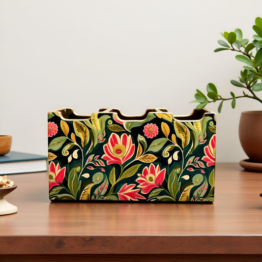 Emerald Petals Collection - Cutlery Holder 3 Slot