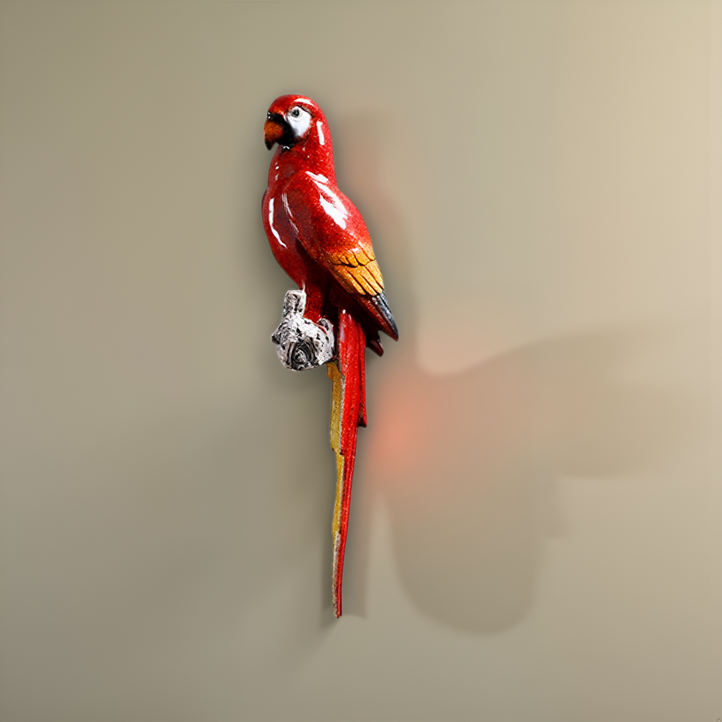 Pretty Perch Parrot (Wall Decor)