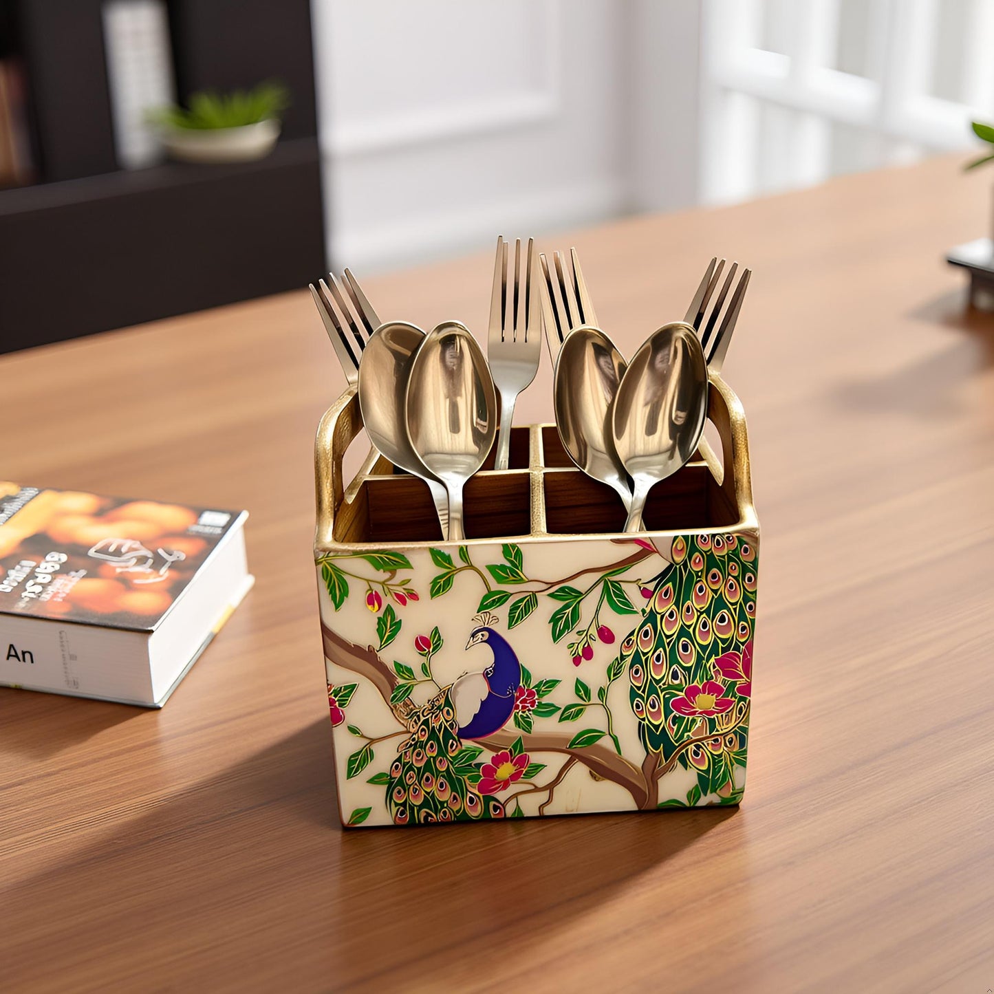 Floral Reverie Collection - Cutlery Holder 4 Slot