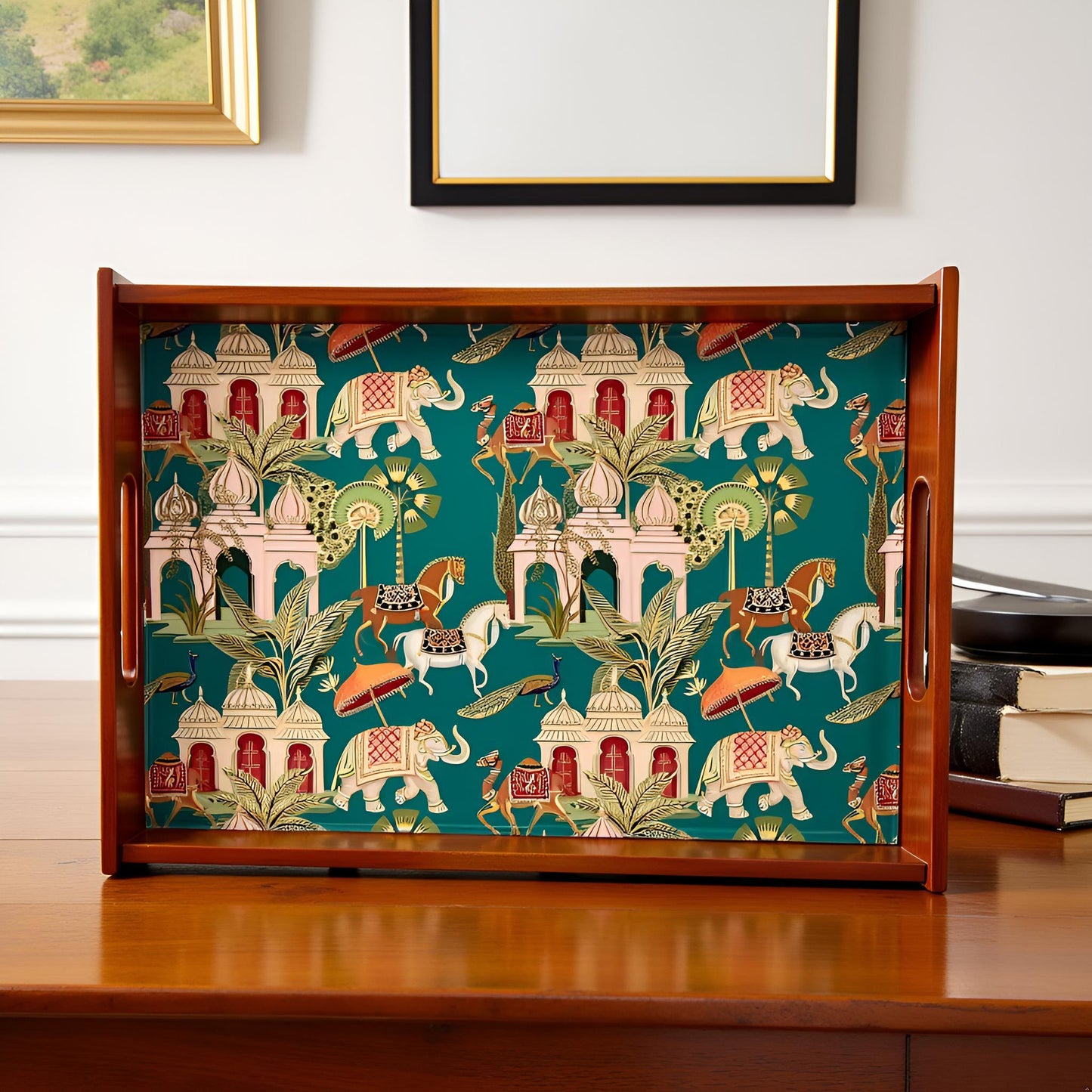 Elephant Royale Collection - Medium Rectangular Tray