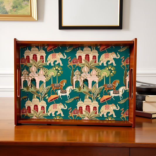 Elephant Royale Collection - Medium Rectangular Tray