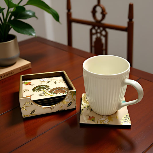 Golden Aviary Collection - Coaster Set