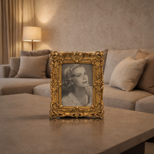 Antique Baroque Style Gold Decorative Photo Frame