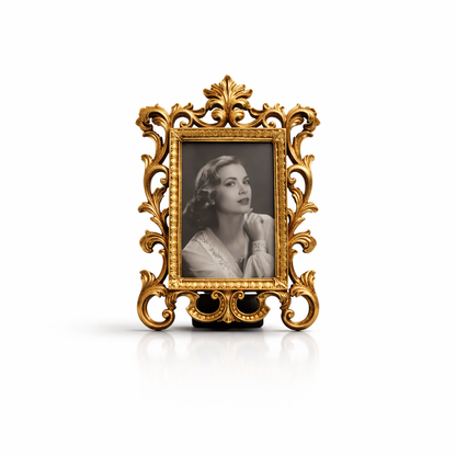 Classic Vintage Gold Photo Frame
