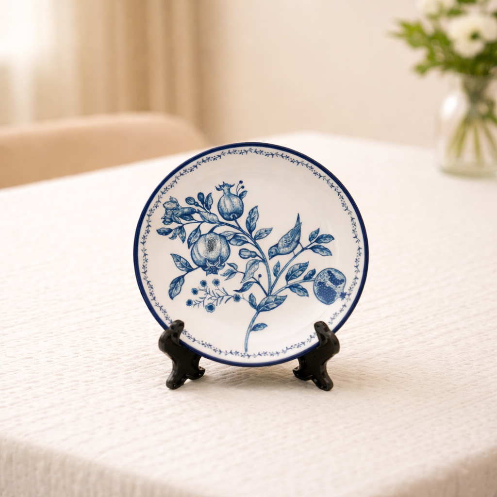 Azure Orchard Collection | Small Dessert Plate | Set of 2