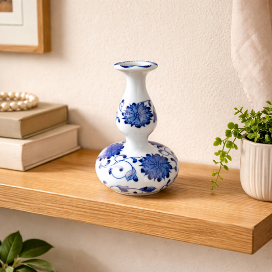 Blue & White Porcelain Collection - Mini Vase