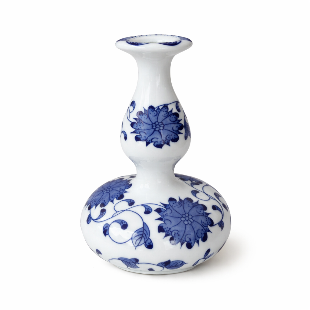Blue & White Porcelain Collection - Mini Vase