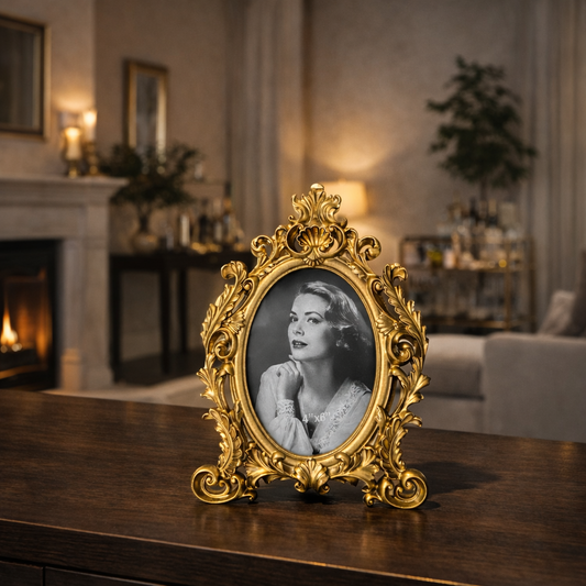 Vintage Gold Ornate Photo Frame