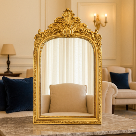 Royal Golden Ornate Mirror