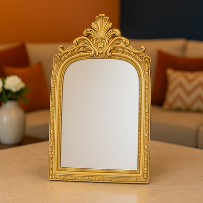 Royal Golden Ornate Mirror