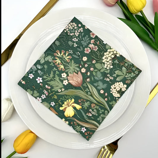 Elegant 2 Ply Paper Napkin (Set of 5 Packs)