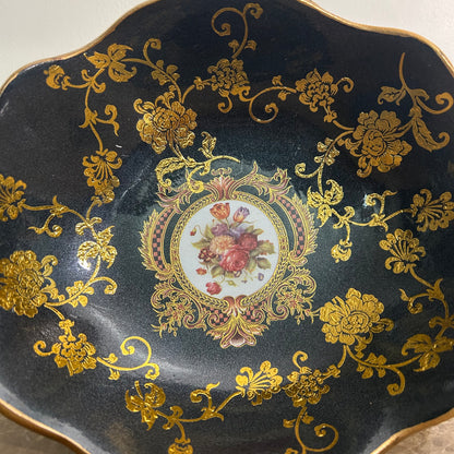 Rococo Style Porcelain Centerpiece Bowl