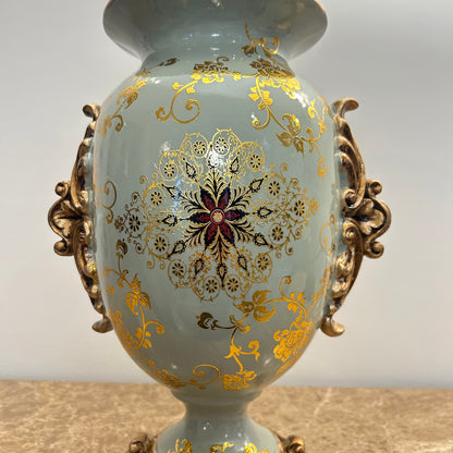 Pastel Green Decorative Vase
