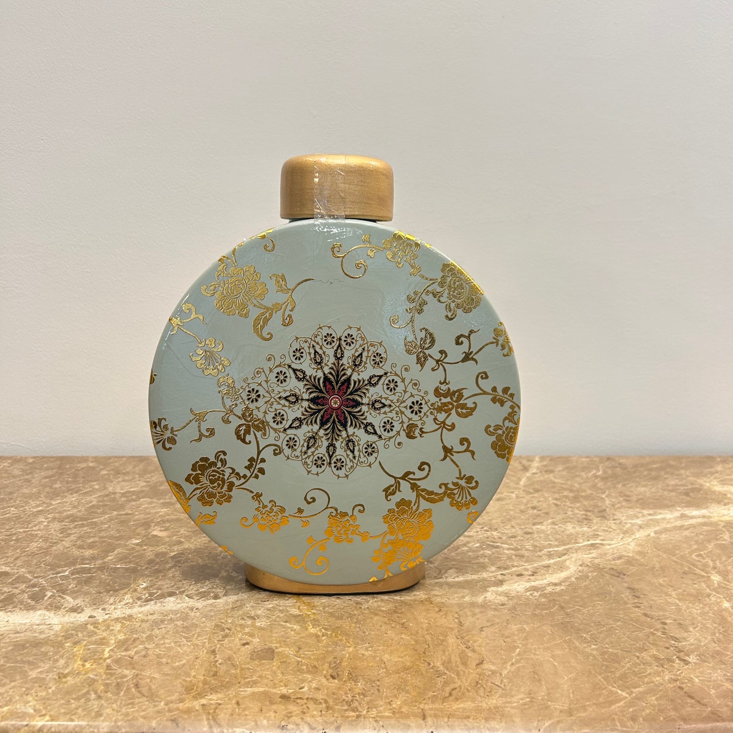 Pastel Green Decorative Vase