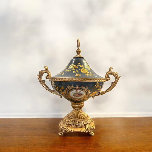 Rococo Style Decorative Urn Vase