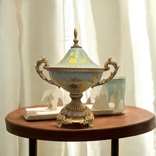 Pastel Green Decorative Vase