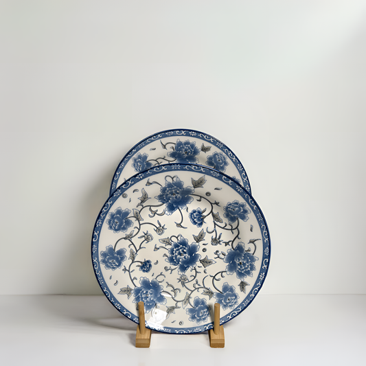 Oriental Blue Serveware - Serving Platter (Medium) Set of 2