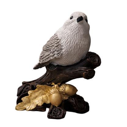 Decorative Bird on Branch Figurine
