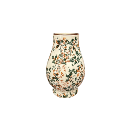 Handcrafted Floral Ceramic Vase – Decorative Pottery for your home