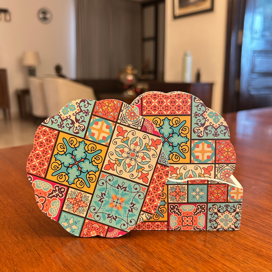 Charming Wooden Coaster Set