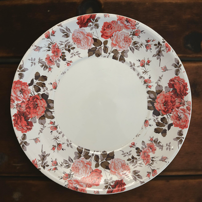 Decorative Oversized Floral Cup and Saucer  Style – Ceramic Planter