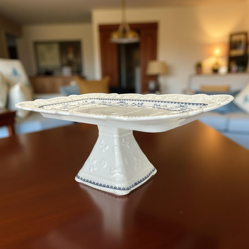 Handcrafted Ceramic Pedestal Cake Stand