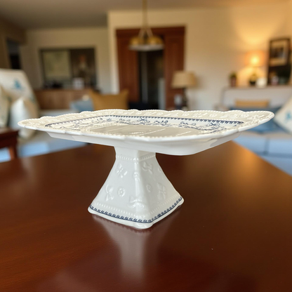 Handcrafted Ceramic Pedestal Cake Stand